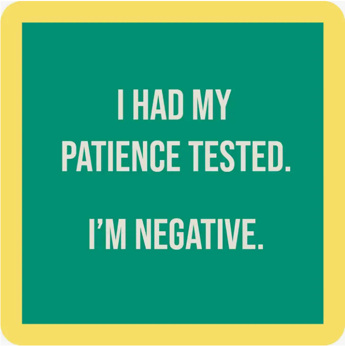 Drink on Me- Coasters - Negative