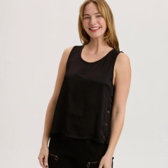 XCVI- Markos Tank - Black