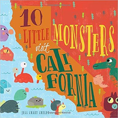 10 Little Monsters Visit California