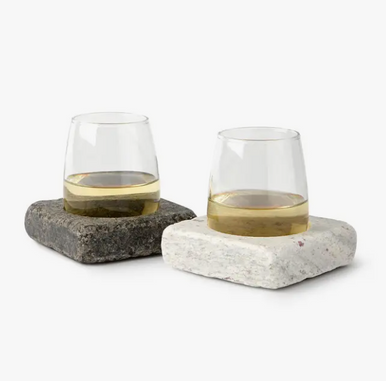 Sea Stones- Wine Chilling Coaster Set