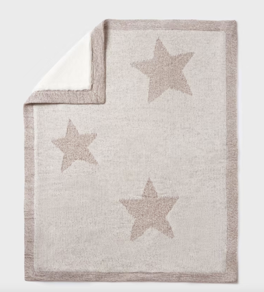 Mayoral- Star Baby Blanket in Biscuit Mix