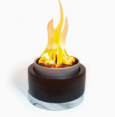 Petite Concrete Tabletop Fire Bowl