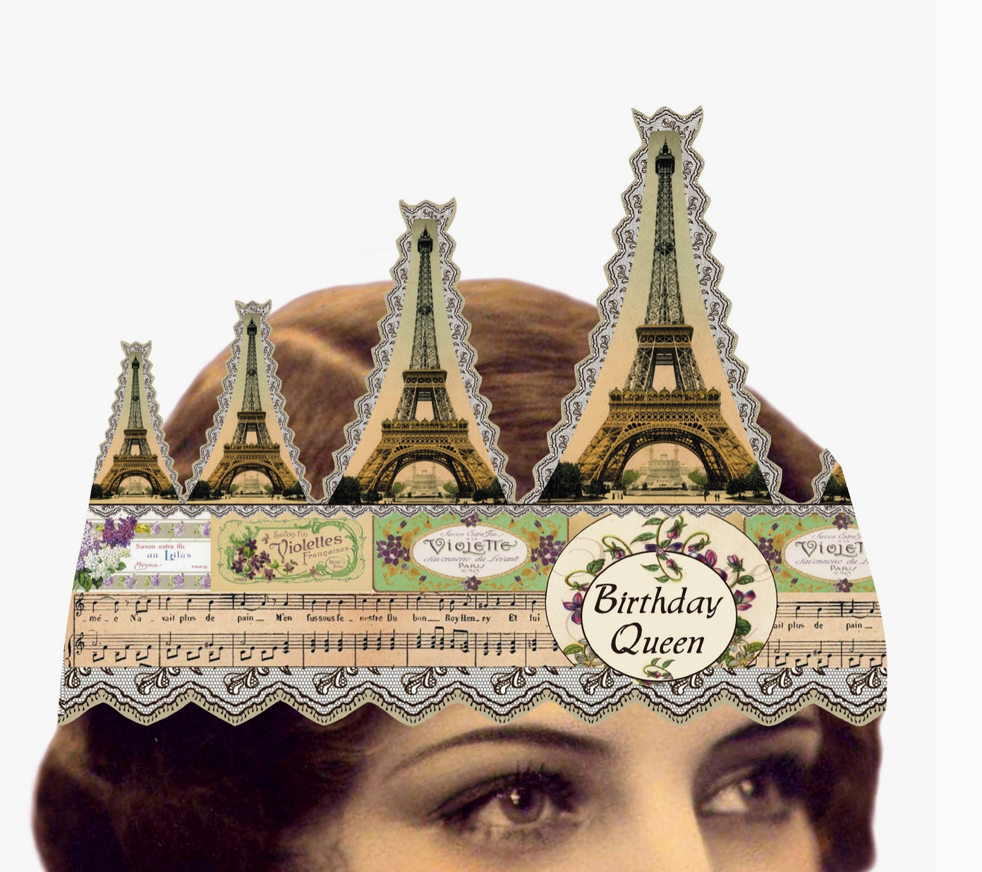 Greeting Card with Tiara
