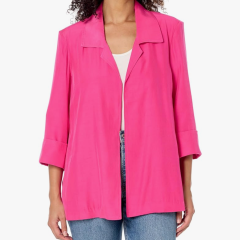 Turn Up Cuff Swing Jacket
