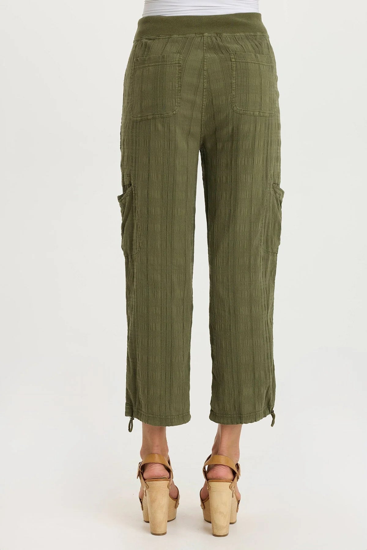 Ryle Crop Cypress Pigment Pant