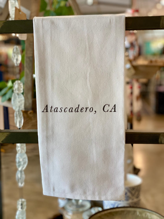 Tea Towel- Atascadero, CA