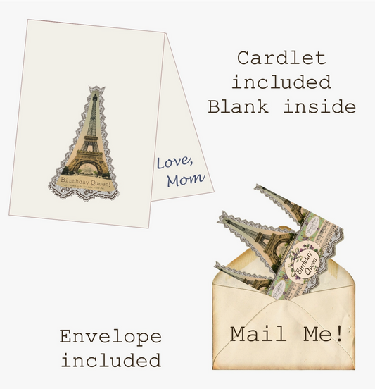 Greeting Card with Tiara