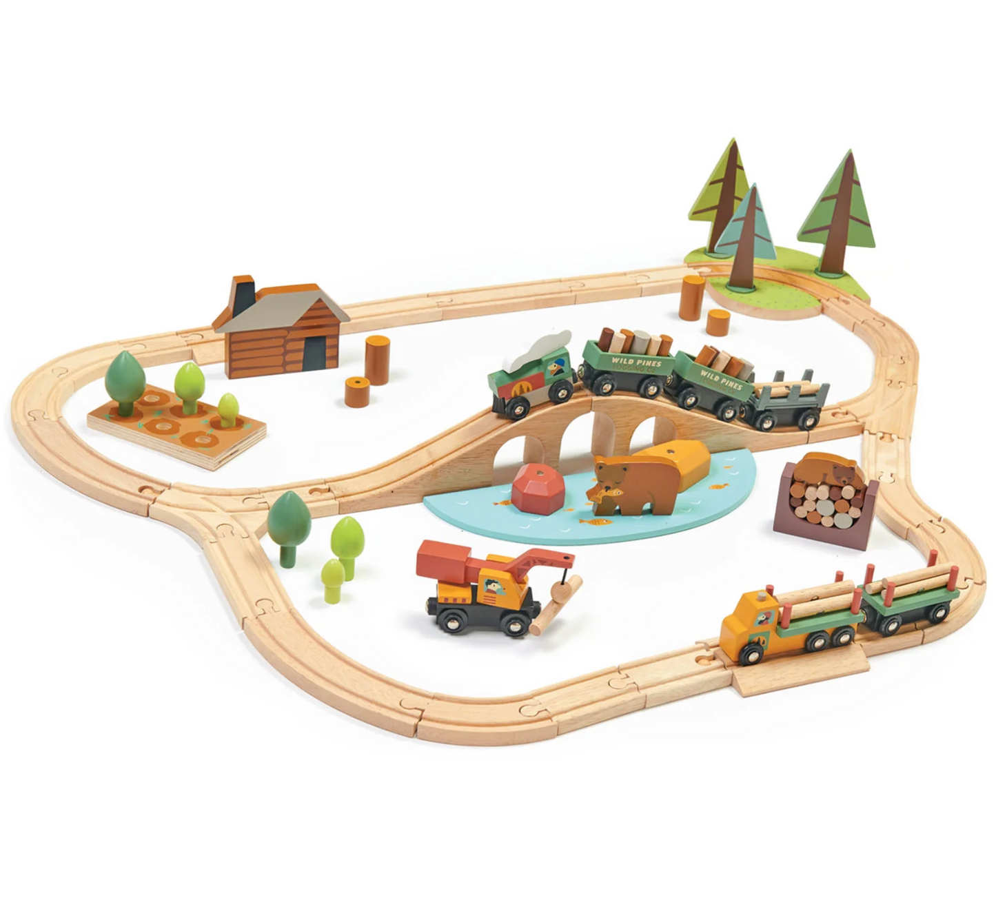 Wild Pines Train Set