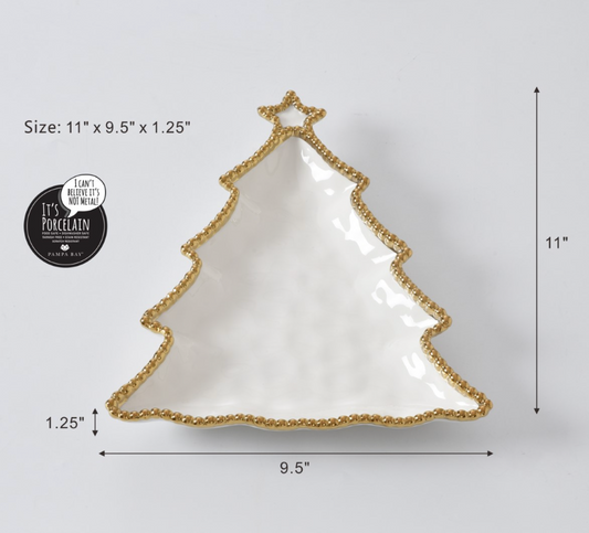 Christmas Tree Platter
