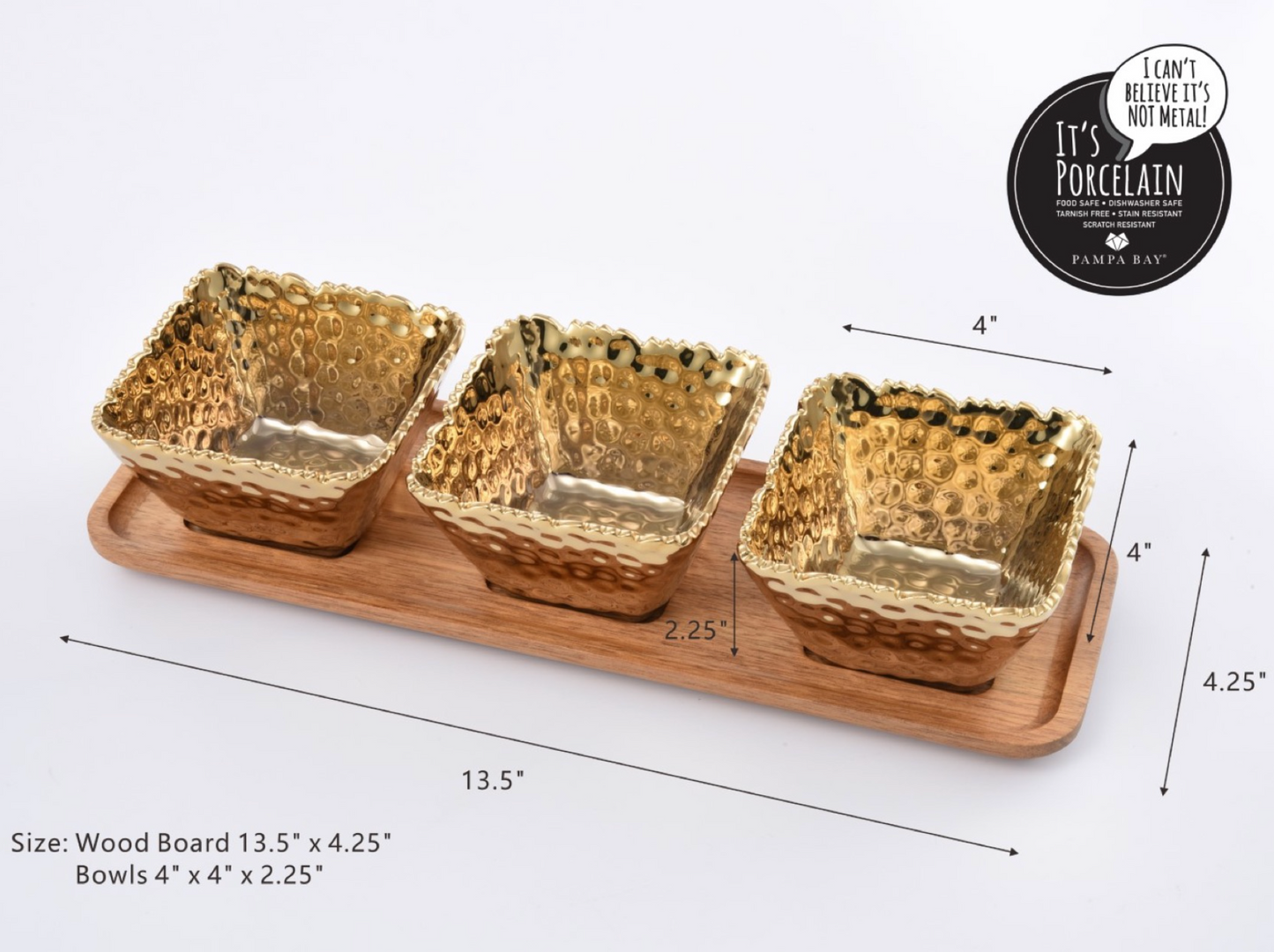 4 Piece Entertaining Set