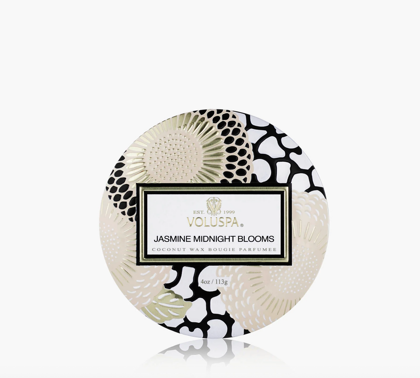 Jasmine Midnight Blooms Mini Tin Candle