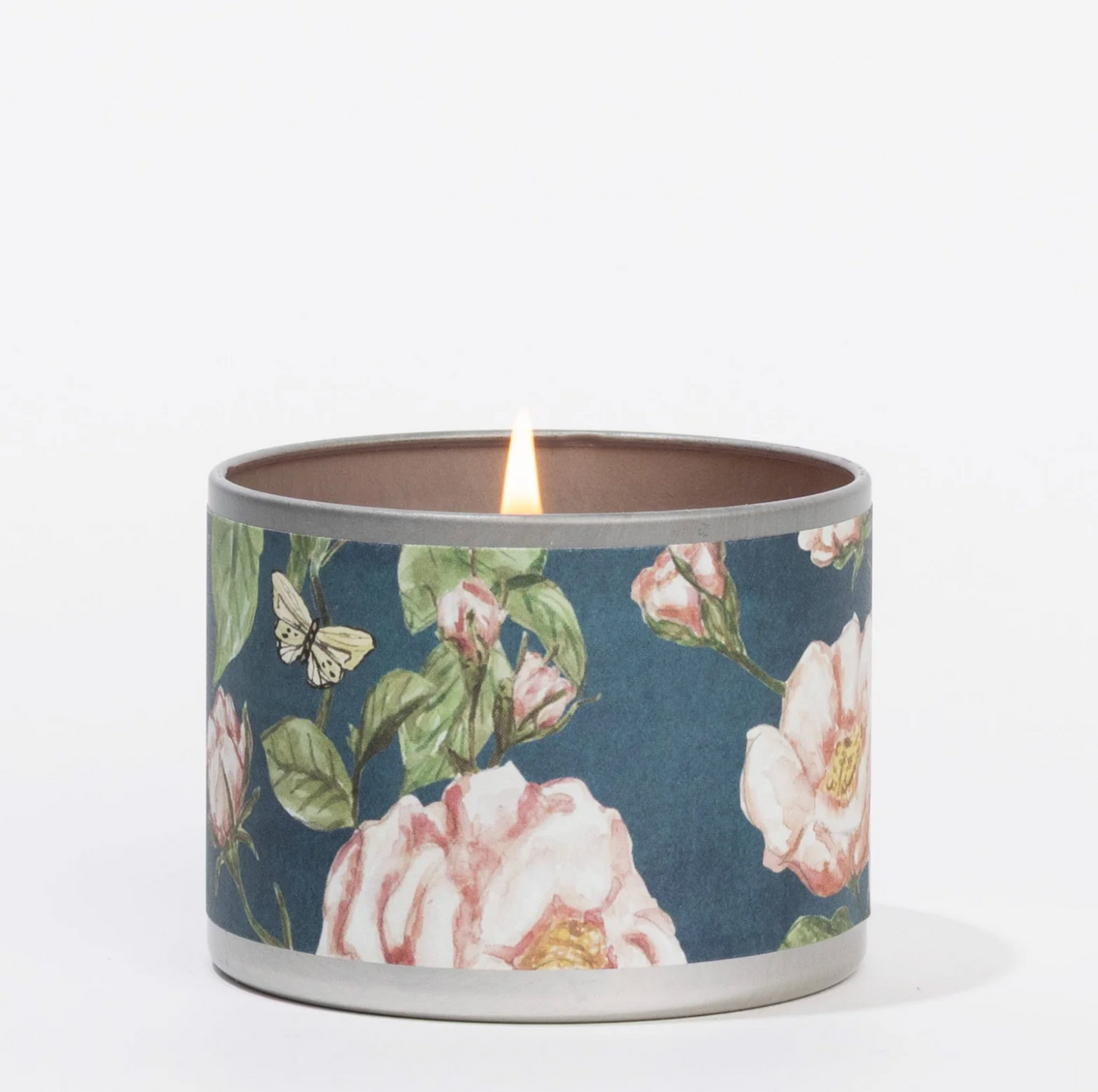 Tin Candle Roses