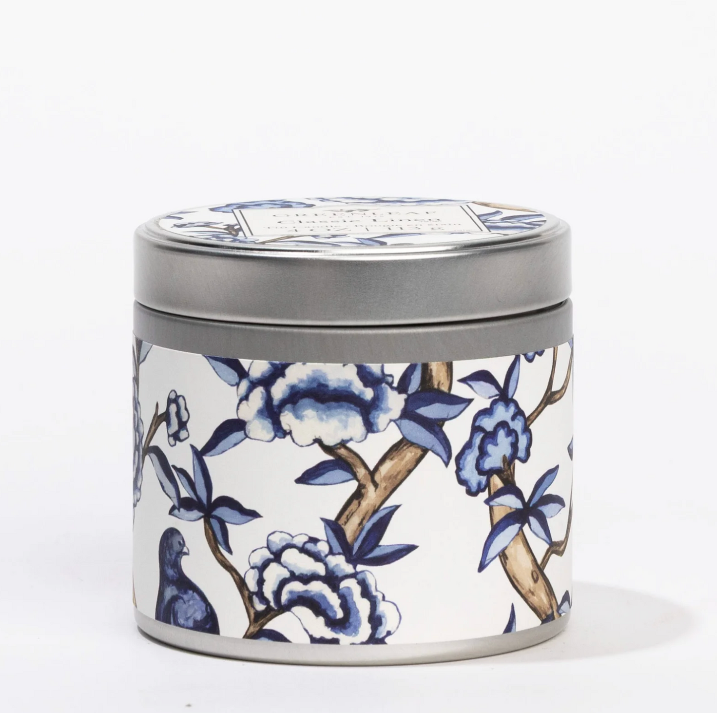 Tin Candle Classic Linen