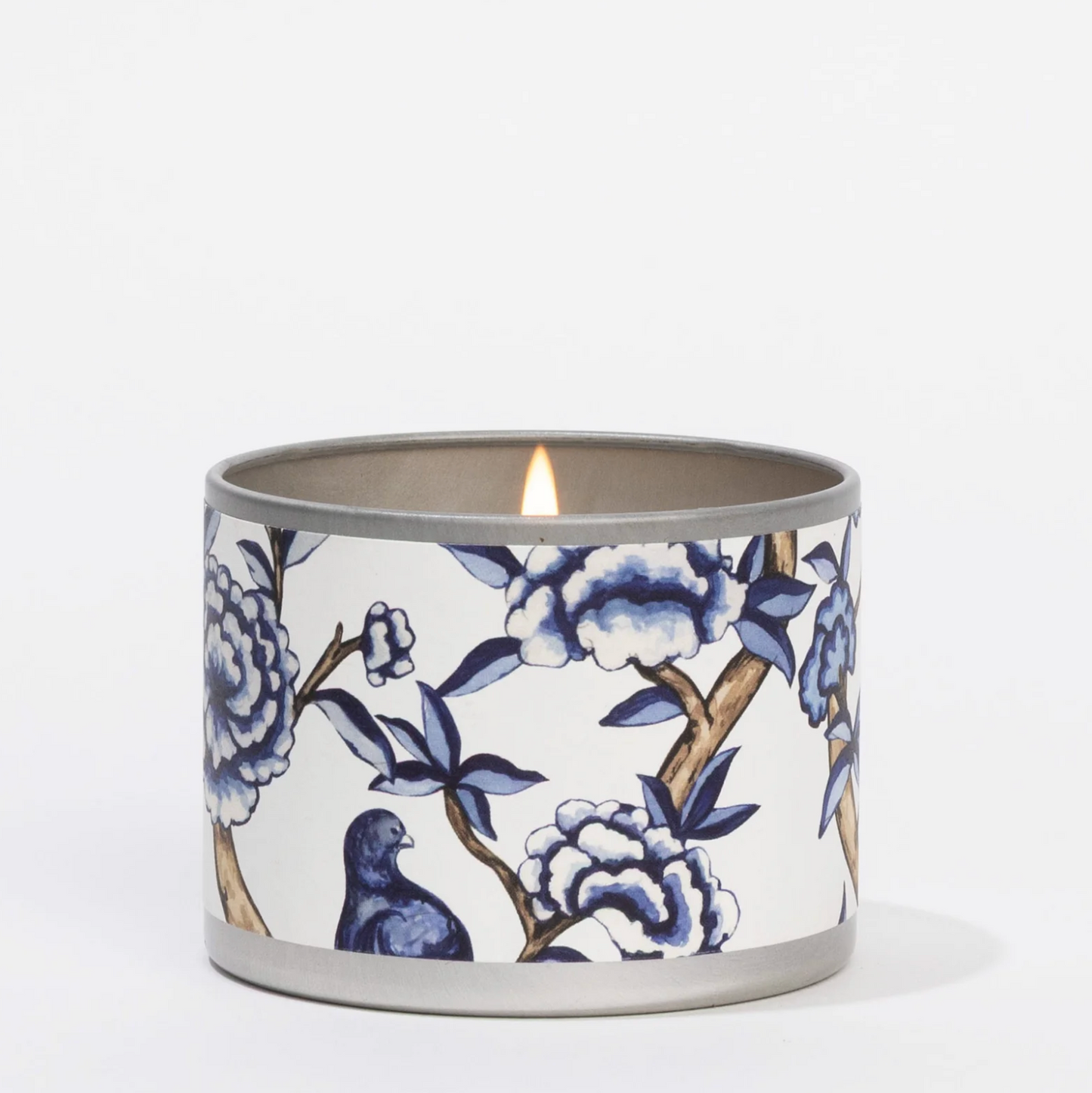 Tin Candle Classic Linen
