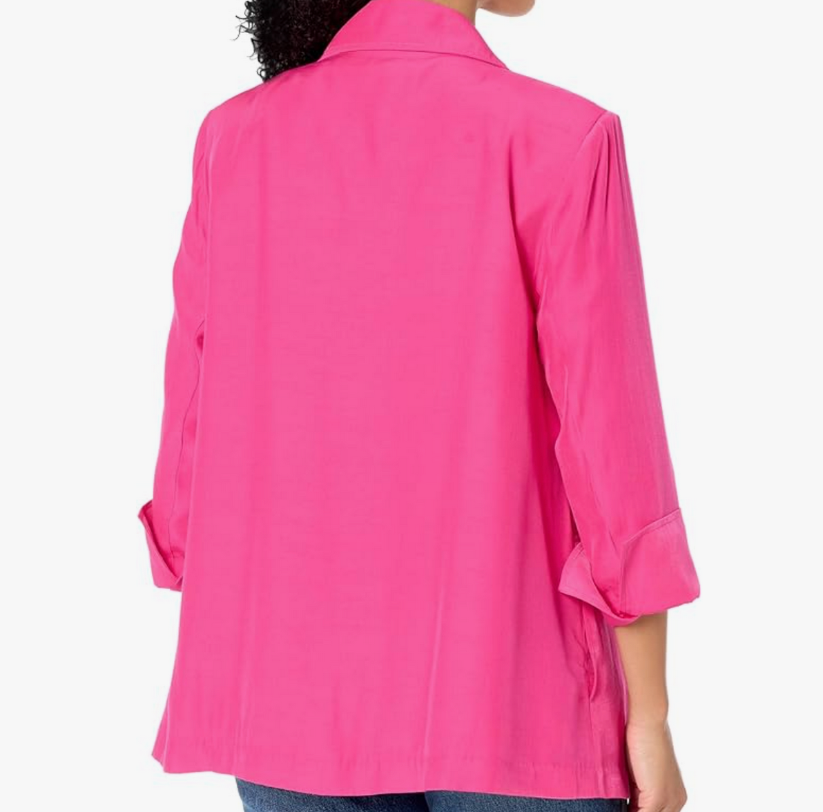 Turn Up Cuff Swing Jacket