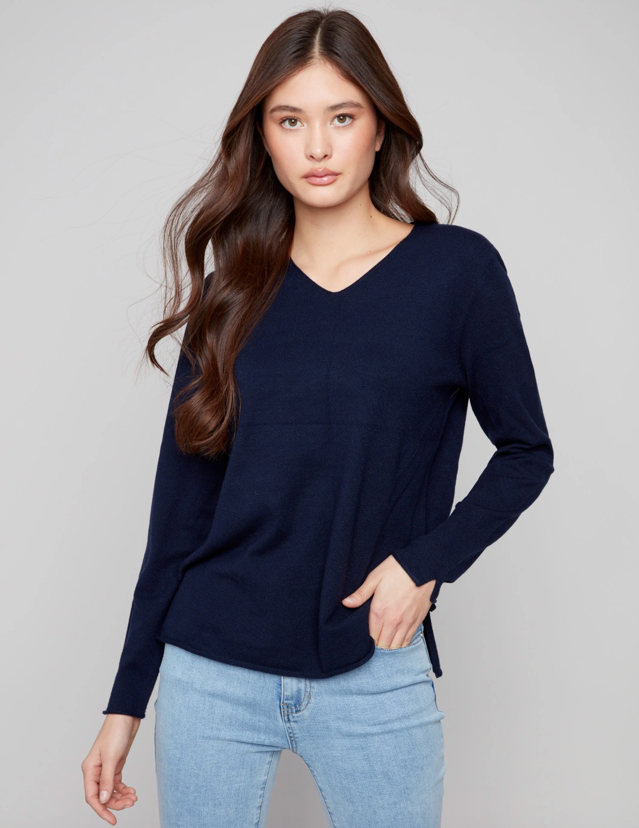 Basic V Neck Sweater