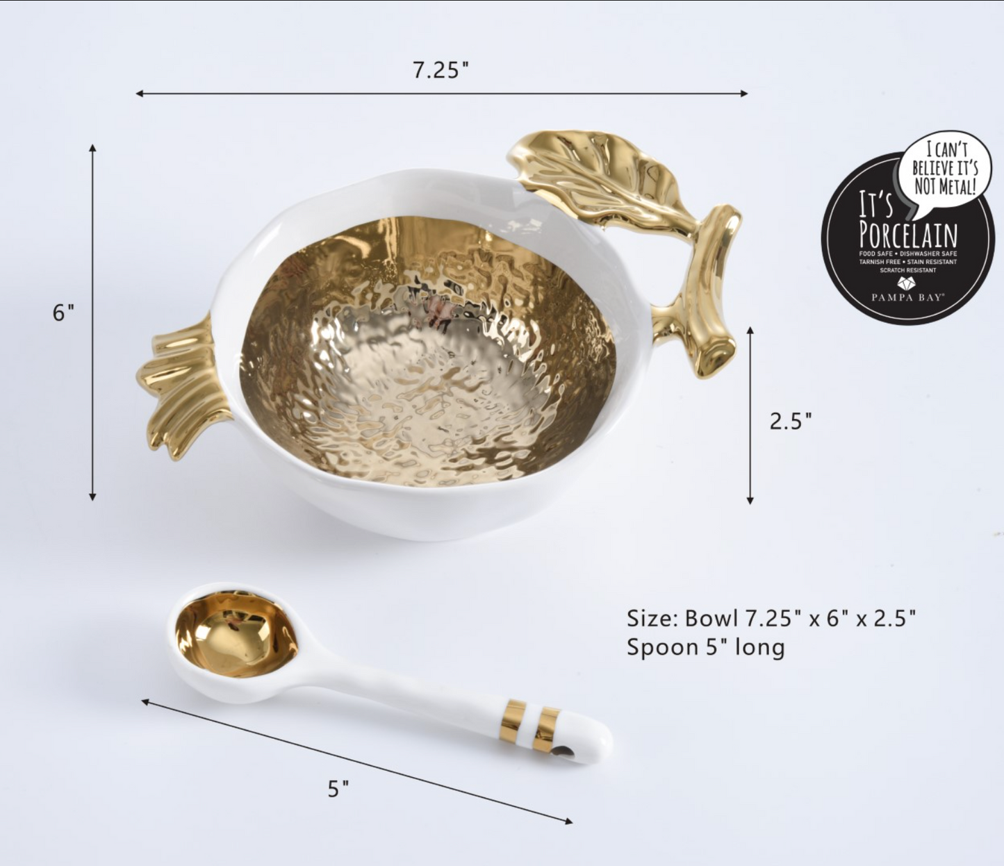 Pomegranate Gift Set with Spoon