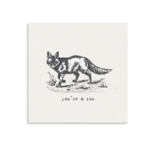 Mini Enclosure You're a Fox