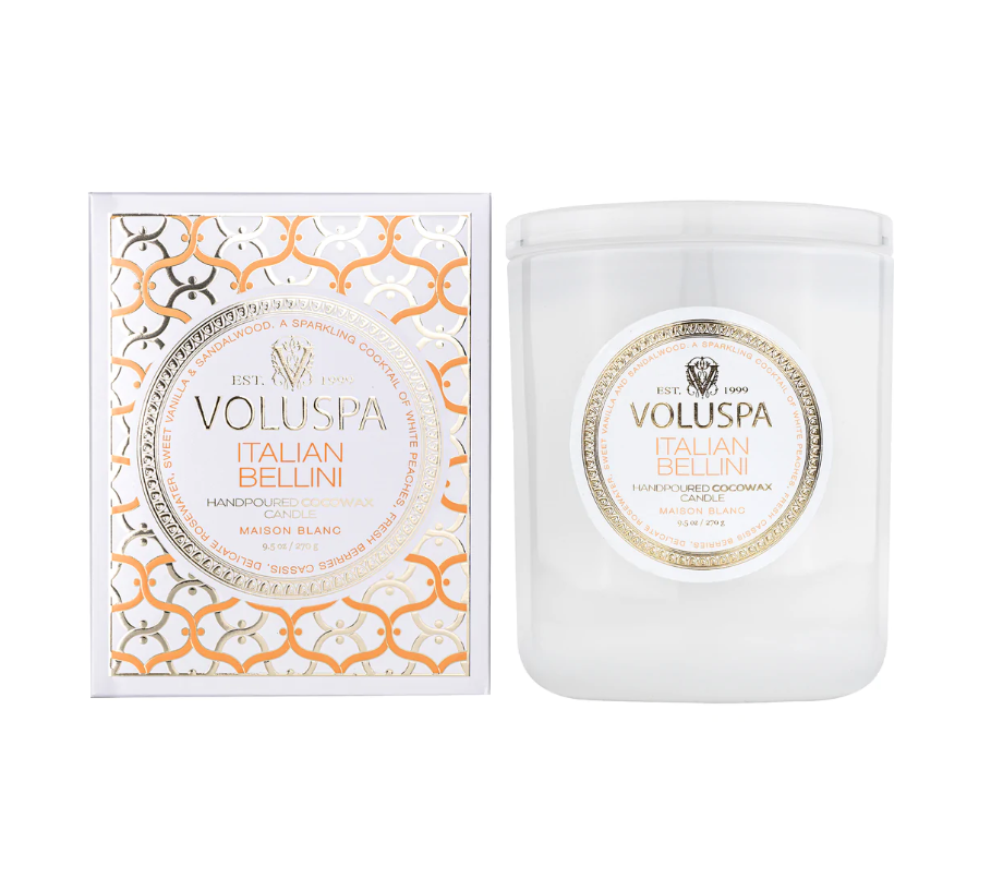 Candle 9.5 OZ - Classic Italian Bellini