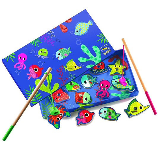Wooden Magnetics Fishing