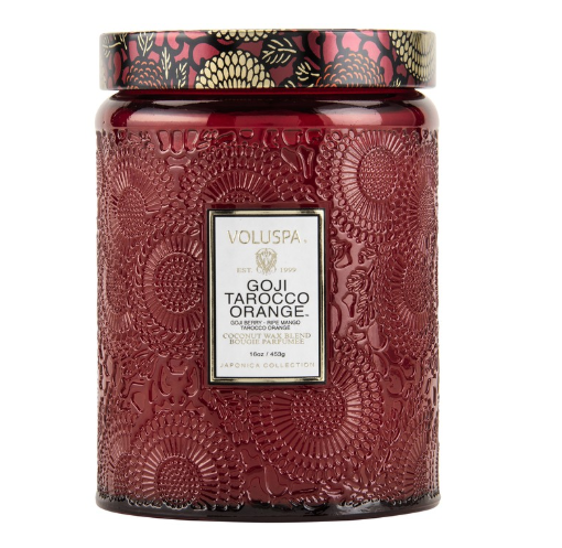 Large Glass Jar Candle