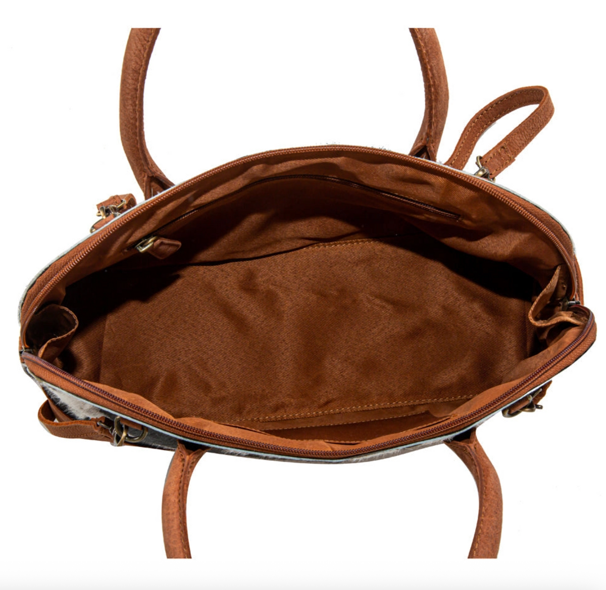 Westward Hairon Hide Leather Bag