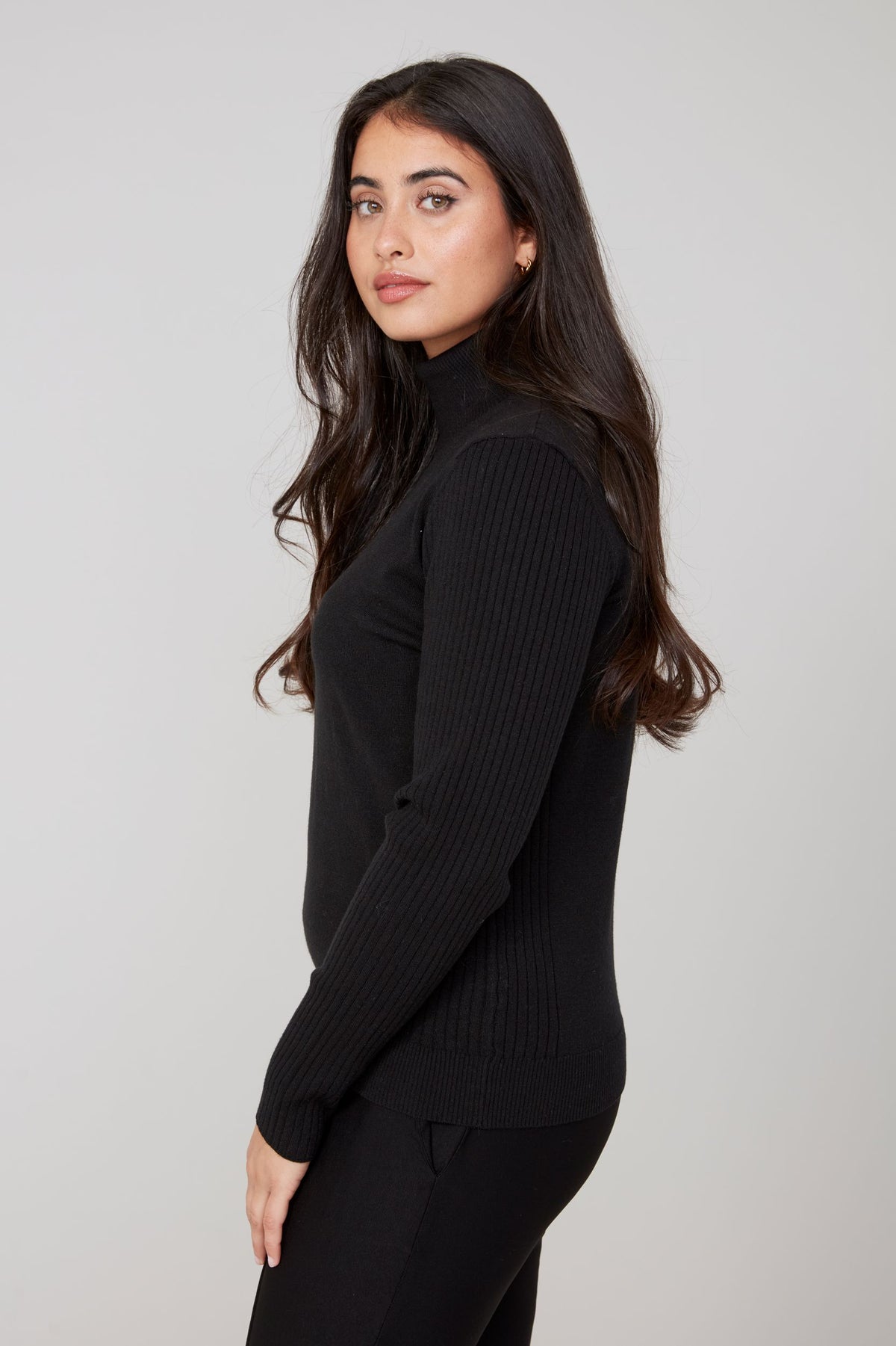 Fitted Turtleck Sweater