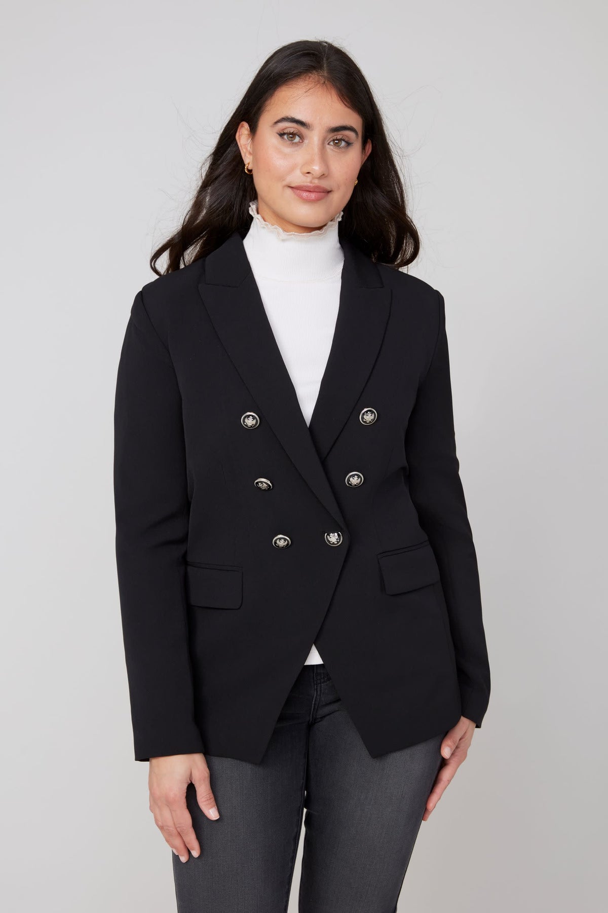 Blazer with Zip in Hooded Sweatshirt