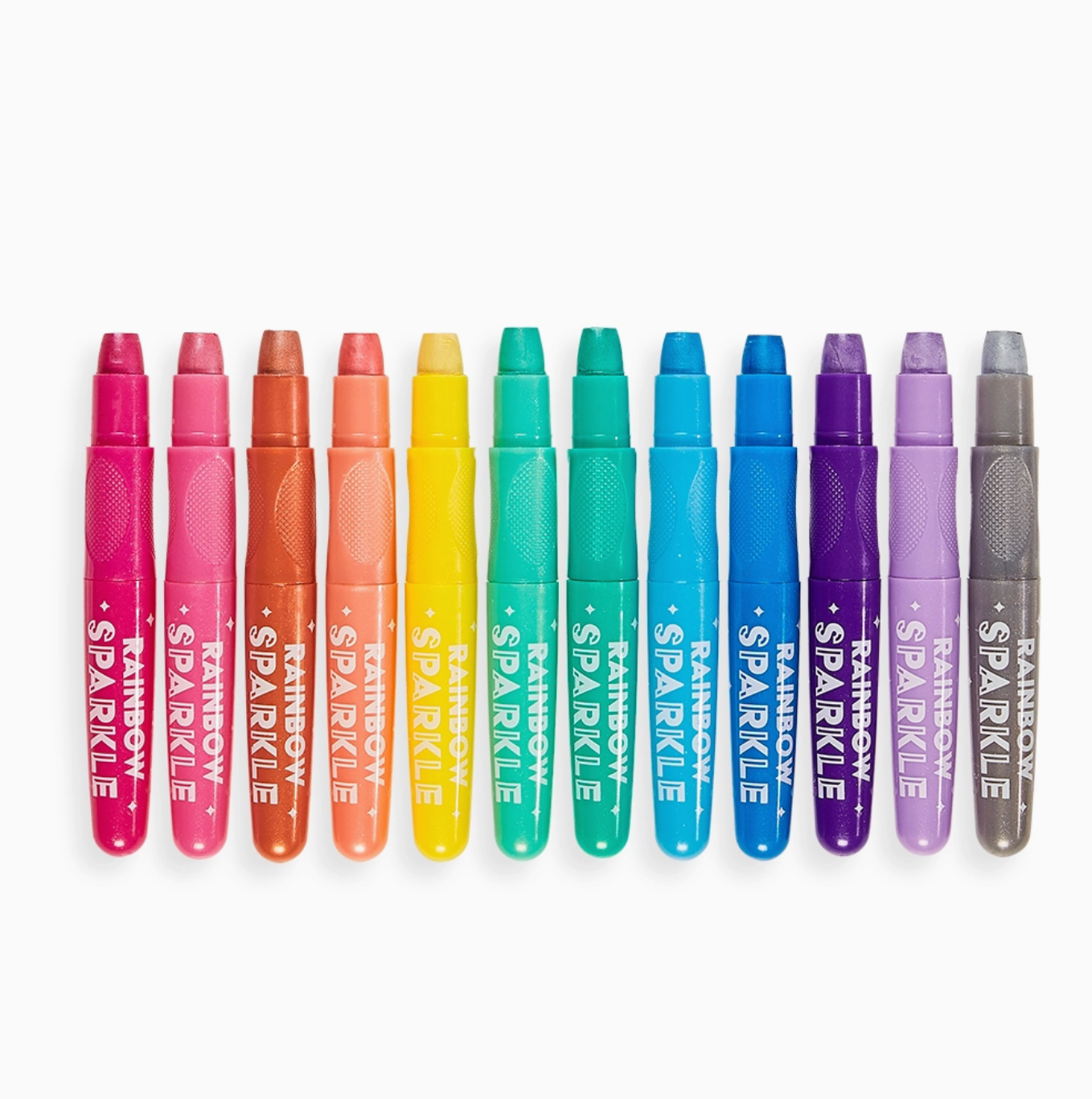 Rainbow Sparkle Metallic Gel Crayons