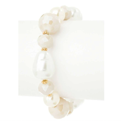 Mixed Bead Pearl Bracelet