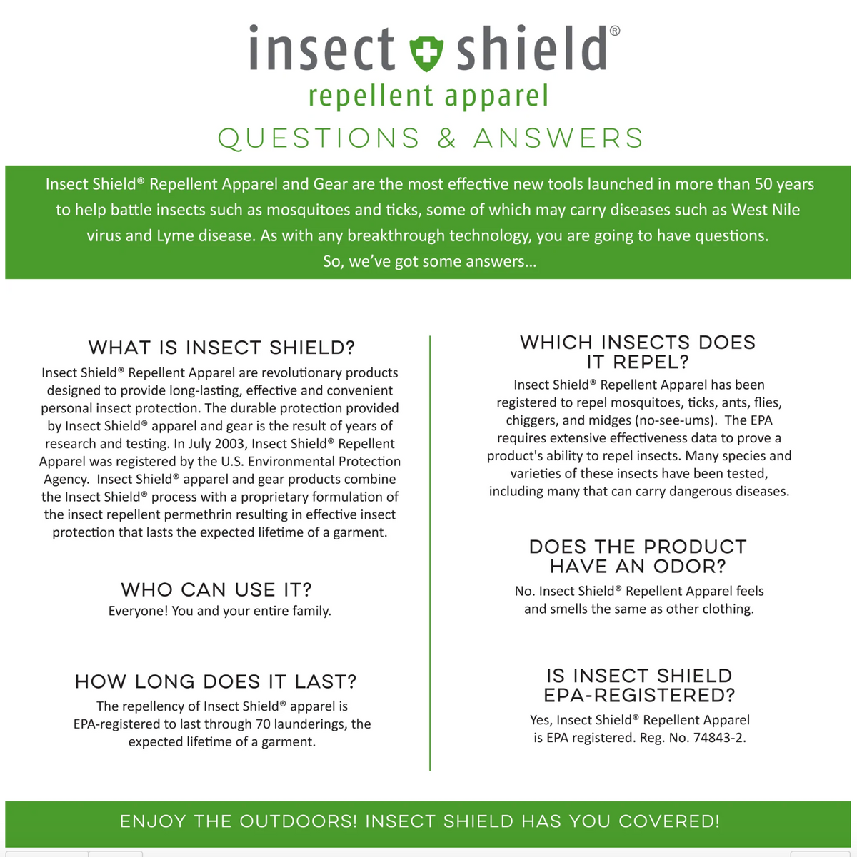 Insect Repellent Scarf