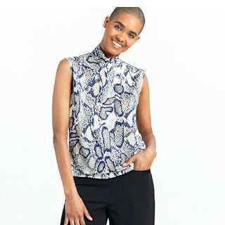 Mock Neck Box Tank