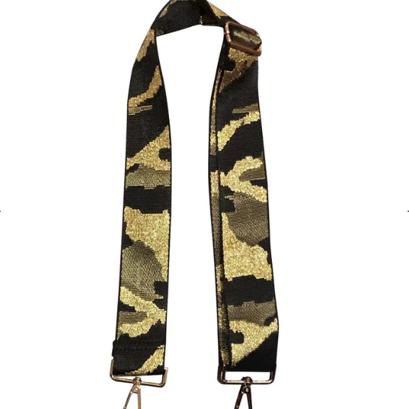 Camo Strap - Black/Army/Gold