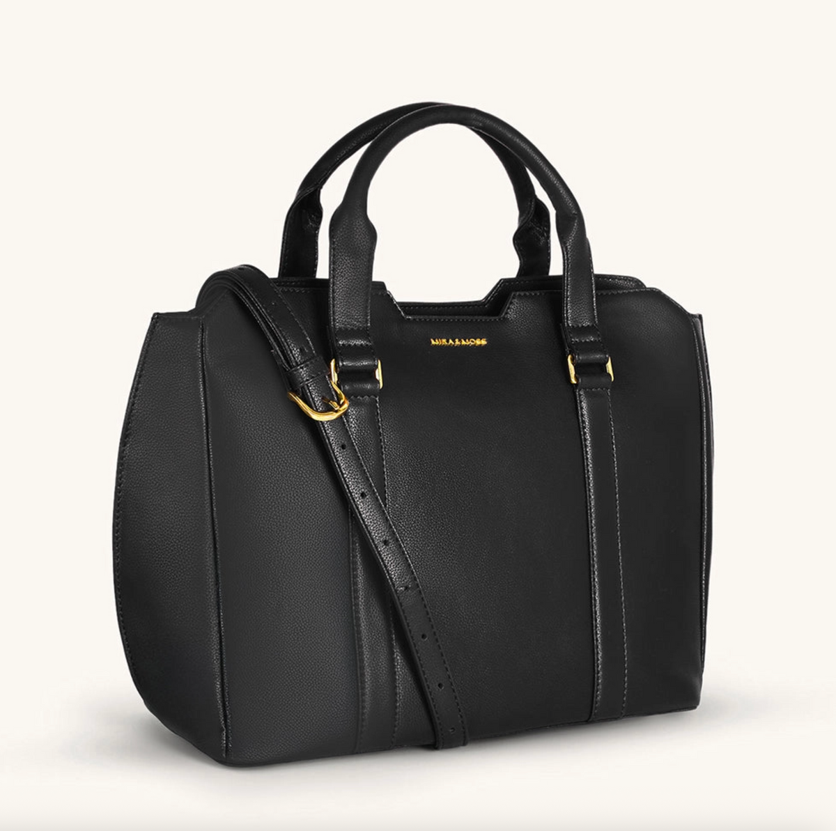 Mira & Moss Sabine Crossbody Black Bag
