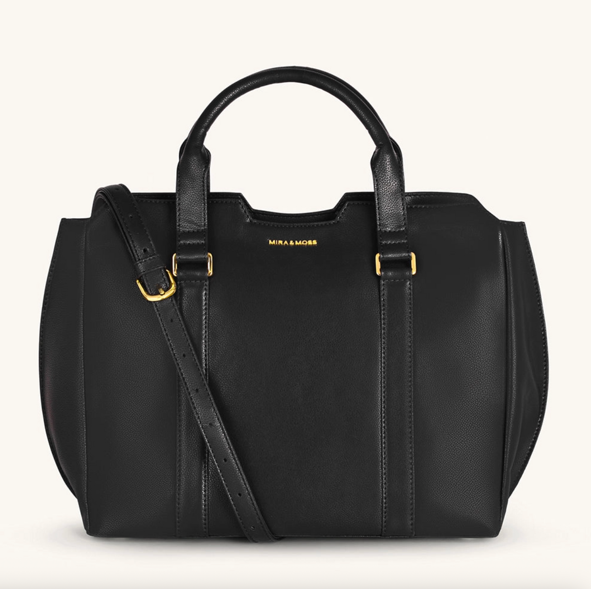 Mira & Moss Sabine Crossbody Black Bag