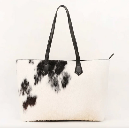 Loyal West California Poppy Large Bag Black and White