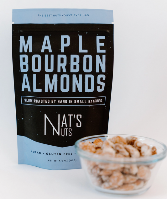 Maple Bourbon Almonds