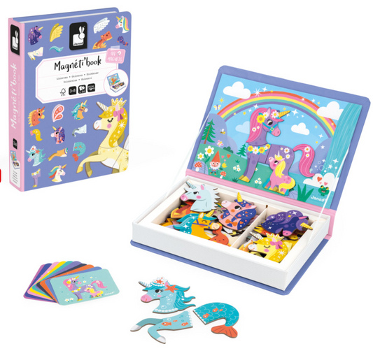 Magnetic Book Unicorns