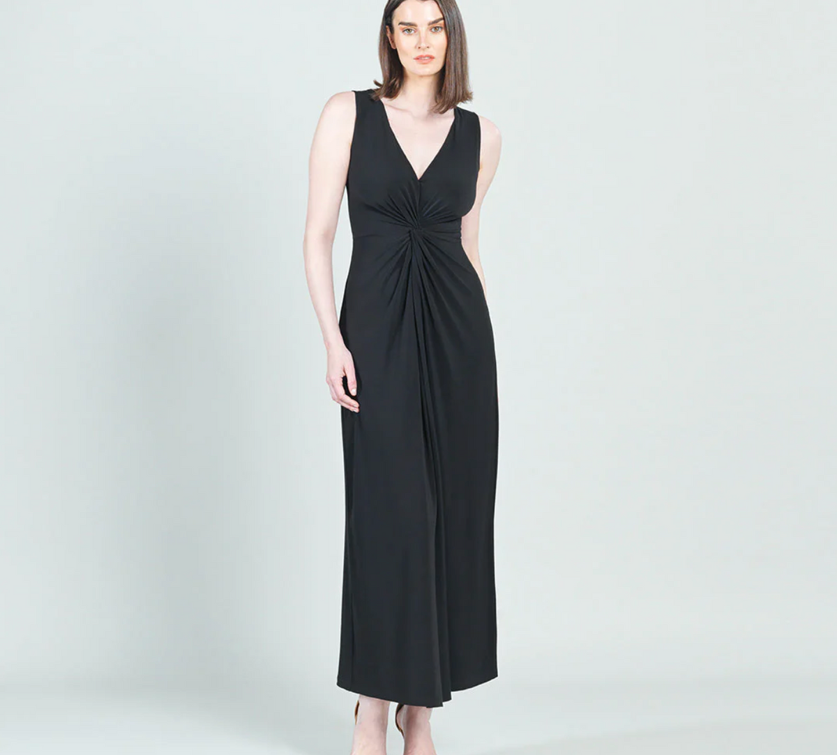 Center Slit Maxi Dress