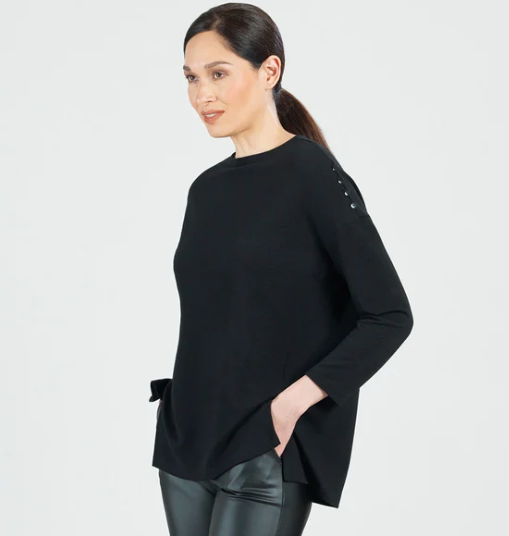 Cozy Knit Classic Vented Tunic